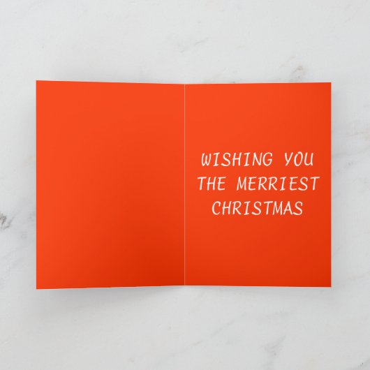 VINTAGE CHRISTMAS CARDS FEIERTAGSKARTE (Innenseite)