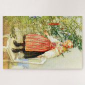 Vintage Christmas Carl Larsson Schwedisch Puzzle (Horizontal)