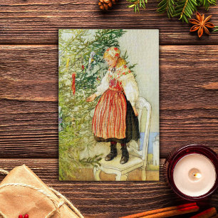 Vintage Christmas Carl Larsson Schwedisch Puzzle