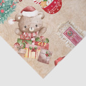 Vintage Christmas Collage Decoupage Seidenpapier (Detail)