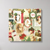 VINTAGE CHRISTMAS COLLAGE