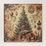 Vintage Christmas Collage Puzzle<br><div class="desc">Weihnachtssammlerpuzzle</div>