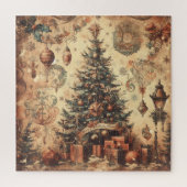 Vintage Christmas Collage Puzzle (Vertikal)
