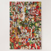 Vintage Christmas Collage Puzzle (Vertikal)