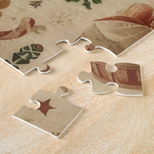 Vintage Christmas Collage Puzzle (Seite)