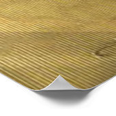 Vintage Christmas Collie Poster (Ecke)