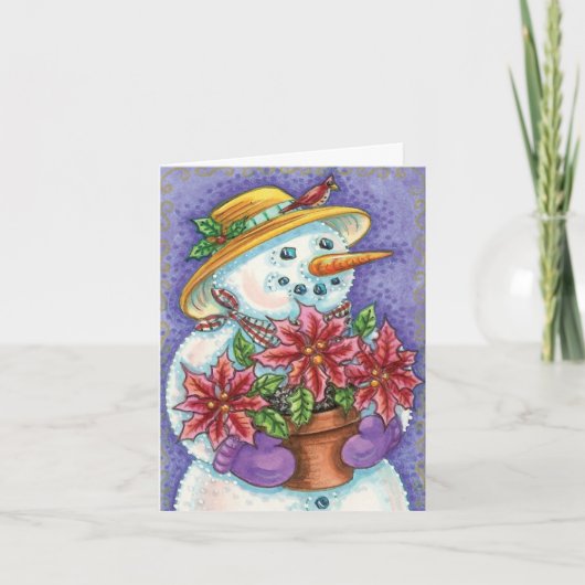 Vintage Christmas Danke (Vorderseite)