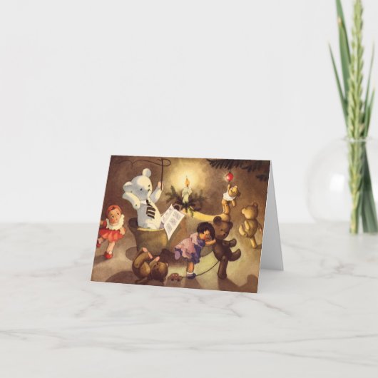 Vintage Christmas Danke (Vorderseite)