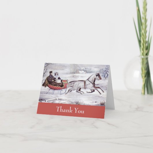 Vintage Christmas Danke (Vorderseite)