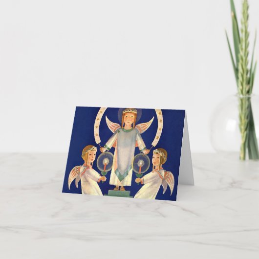 Vintage Christmas Danke (Vorderseite)