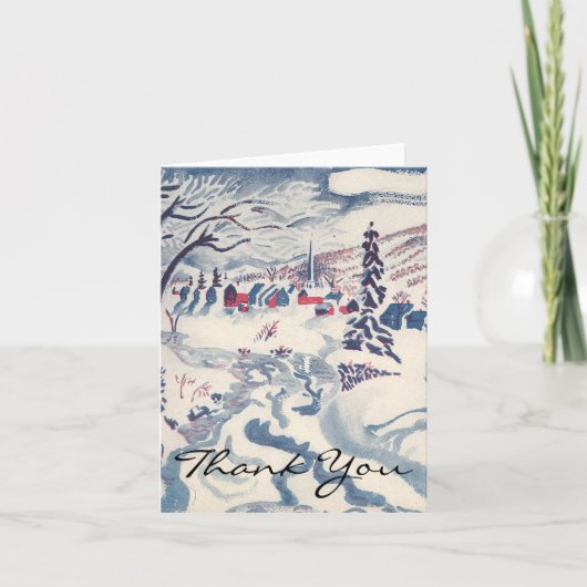 Vintage Christmas Danke (Vorderseite)