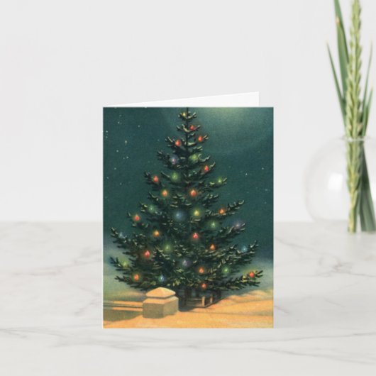 Vintage Christmas Danke (Vorderseite)