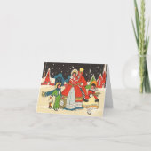 Vintage Christmas Danke (Vorderseite)