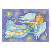 Vintage Christmas Danke (Vorderseite (Horizontal))