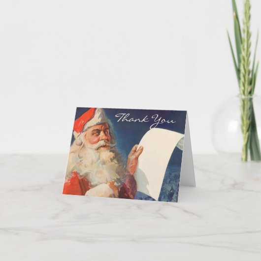 Vintage Christmas Danke (Vorderseite)