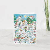 Vintage Christmas Danke (Vorderseite)