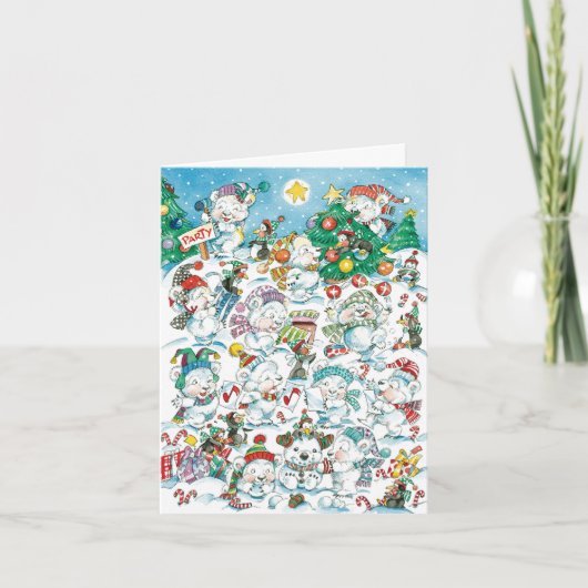 Vintage Christmas Danke (Vorderseite)