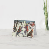 Vintage Christmas Danke (Vorderseite)