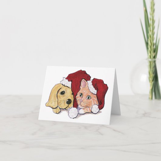 Vintage Christmas Danke (Vorderseite)