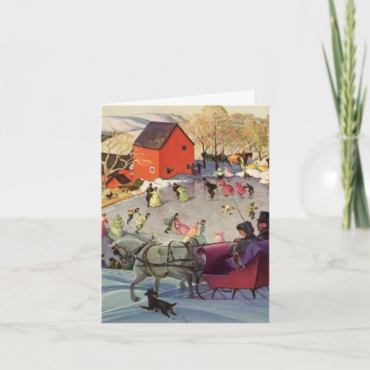 Vintage Christmas Danke (Vorderseite)