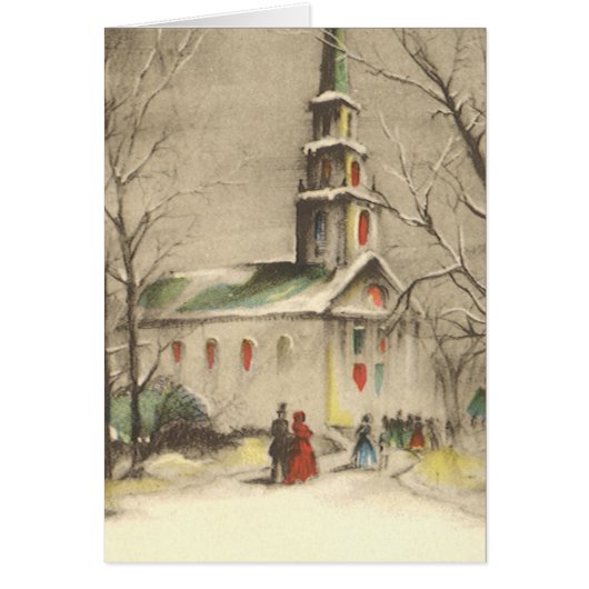 Vintage Christmas Danke (Vorne)