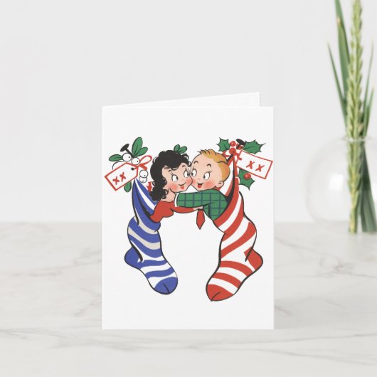 Vintage Christmas Danke (Vorderseite)