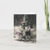 Vintage Christmas Danke (Vorderseite)