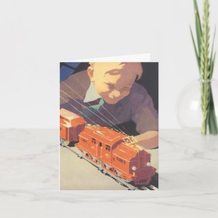 Vintage Christmas Danke Feiertagskarte