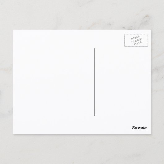 Vintage Christmas Danke Postkarte (Rückseite)