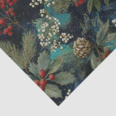 Vintage Christmas Elegant Sparkle II Seidenpapier (Detail)