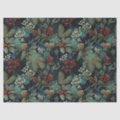 Vintage Christmas Elegant Sparkle II Seidenpapier (Vorderseite)