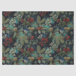 Vintage Christmas Elegant Sparkle II Seidenpapier