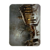 Vintage Christmas Eve Magnet (Vertikal)