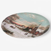 Vintage Christmas Eve Paper Teller (Schrägansicht)