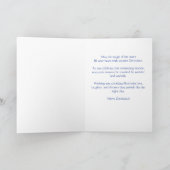 Vintage Christmas Fairy Personalisiert Viktorianis Karte (Innenseite)