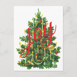 Vintage Christmas Feiertagspostkarte