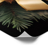 Vintage Christmas Frame Poster (Ecke)