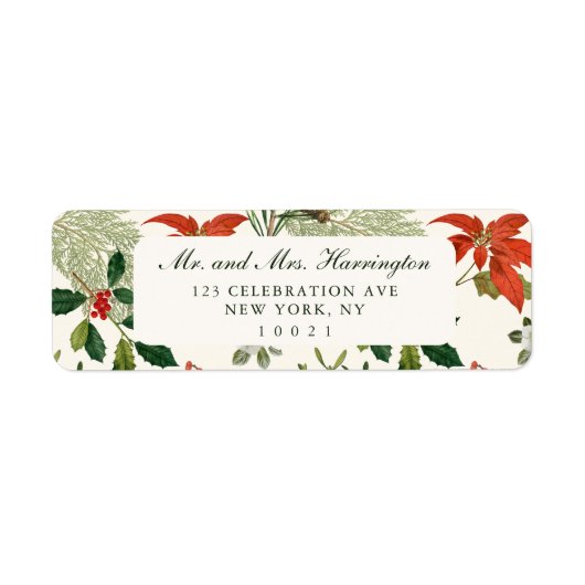 Vintage Christmas Greenery Pattern (Vorne)