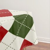 Vintage Christmas Harlequin Kariert | Tablecloth Tischdecke (Beispiel)