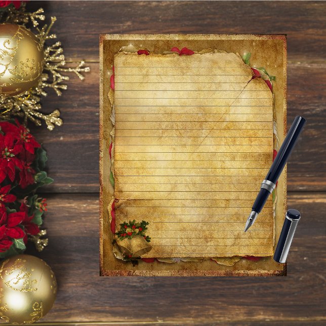 Vintage Christmas Journal Scrapbook Paper (Von Creator hochgeladen)