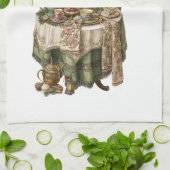 Vintage Christmas Kitchenette Handtuchkollektion Geschirrtuch (Gefaltet)