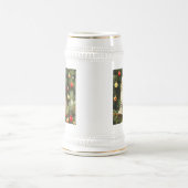 Vintage Christmas Kitten Bierglas (Mittel)