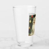 Vintage Christmas Kitten Glas (Rechts)