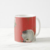 Vintage Christmas Kittens Tasse (VorderseiteRechts)