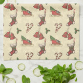 Vintage Christmas Küchentuch (Gefaltet)