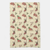 Vintage Christmas Küchentuch (Vertikal)