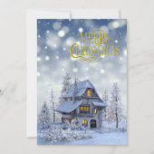 Vintage Christmas Memories image plus Your Photo (Vorderseite)