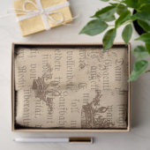 Vintage Christmas Mix Serie Design 32 Seidenpapier (Geschenk)