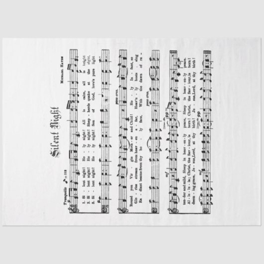 Vintage Christmas Mix Serie Design 33 Seidenpapier (Vorderseite)