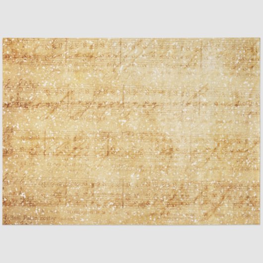 Vintage Christmas Mix Series Design 4 Seidenpapier (Vorderseite)